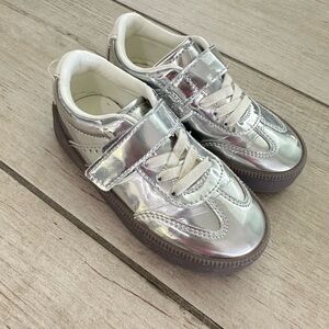 Zara Kids Silver Sneakers